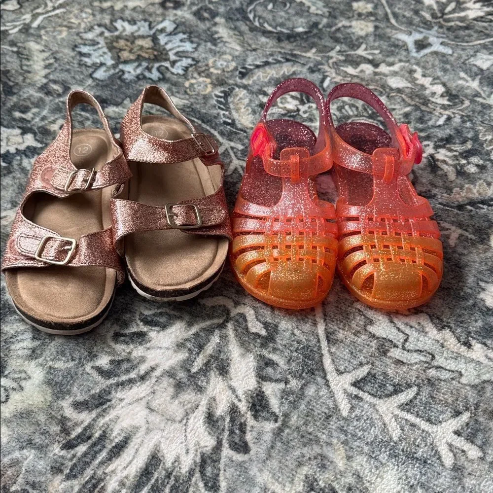Bundle of 2 Cat & Jack Sandals